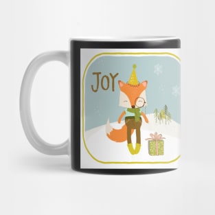Christmas Fox Winter Joy Mug